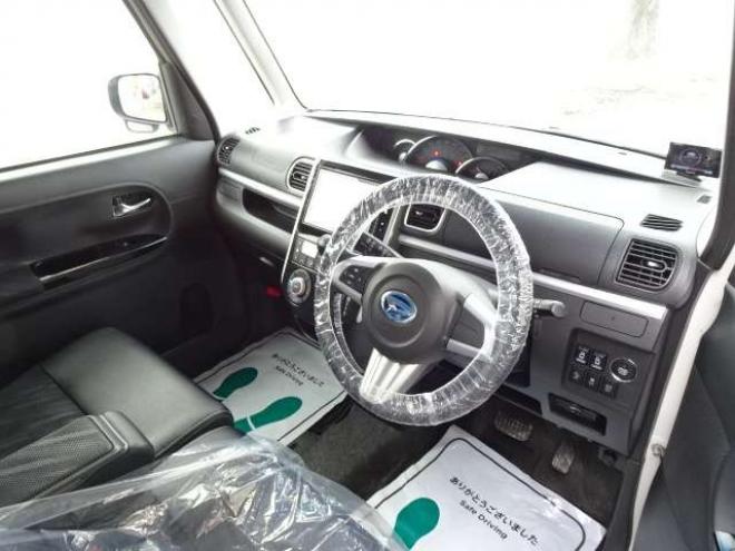 タントカスタム RS トップエディション SAII 4WD　保証1年/走行距離無制限　4WD　ワンオーナー　衝突軽減ブレーキシステム　両側パワースライドドア　純正ナビ　地デジ　バックカメラ　HDMI入力　純正エンジンスターター　LEDヘッドライト　ハーフレザーシート 660