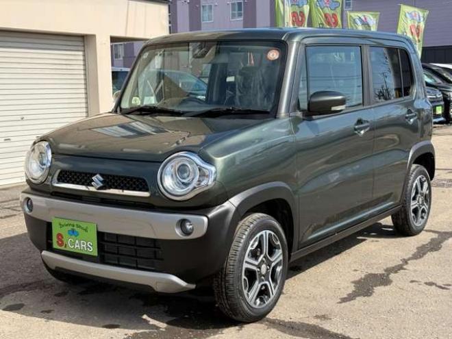 ハスラーX 4WD　保証1年/走行距離無制限　4WD　レーダーブレーキシステム　ヒルディセントコントロール　社外ナビ　TV　アイドリングストップ　シートヒーター　プッシュスタート　スマートキー　HID　ミラーヒーター 660