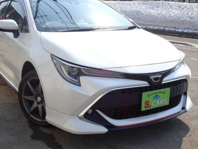 カローラスポーツ 1.2 G Z 4WD　保証1年/走行距離無制限　4WD　トヨタセーフティセンス　　TRDエアロ 純正9インチナビ 地デジ バックカメラ ブラインドスポットモニター　ヘッドアップディスプレイ　ハーフレザー　ステアリングヒーター 冬タイヤ付 1200