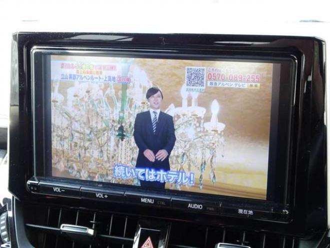 カローラスポーツ 1.2 G Z 4WD　保証1年/走行距離無制限　4WD　トヨタセーフティセンス　　TRDエアロ 純正9インチナビ 地デジ バックカメラ ブラインドスポットモニター　ヘッドアップディスプレイ　ハーフレザー　ステアリングヒーター 冬タイヤ付 1200