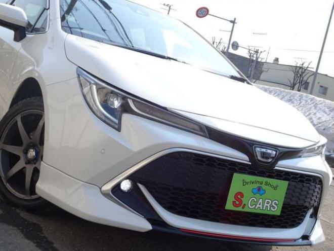 カローラスポーツ 1.2 G Z 4WD　保証1年/走行距離無制限　4WD　トヨタセーフティセンス　　TRDエアロ 純正9インチナビ 地デジ バックカメラ ブラインドスポットモニター　ヘッドアップディスプレイ　ハーフレザー　ステアリングヒーター 冬タイヤ付 1200