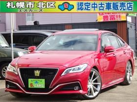 クラウン　ハイブリッド 2.5 RS アドバンス Four 4WD　保証付2年/走行距離無制限　4WD　ローダウン　クレンツェ20AW　サンルーフ BCM セーフティセンスLEDヘッドライト　メーカーナビ　全方位カメラ　純正エンジンスターター ハーフレザーシート　デジタルインナーミラー 2500