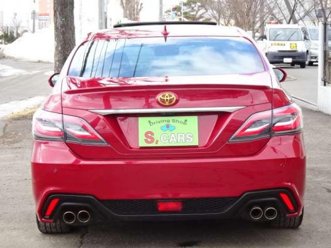 クラウンハイブリッド 2.5 RS アドバンス Four 4WD　保証付2年/走行距離無制限　4WD　ローダウン　クレンツェ20AW　サンルーフ BCM セーフティセンスLEDヘッドライト　メーカーナビ　全方位カメラ　純正エンジンスターター ハーフレザーシート　デジタルインナーミラー 2500