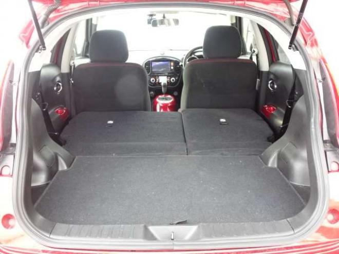 ジューク1.6 16GT FOUR タイプV 4WD　保証1年/走行距離無制限　切替4WD　純正ナビ　地デジ　バックカメラ　純正エンジンスターター　インテリジェントキー　プッシュスタート 1600