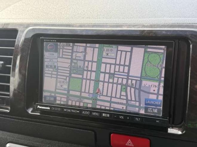 ハイエースバン3.0 スーパーGL ダークプライム ロングボディ ディーゼルターボ 4WD　本州車　4WD　3.0ディーゼルターボ　ダークプライム　新品タイミングベルト/ウォーターポンプ交換込　DELF&NASCARホワイトレタータイヤ　バックカメラ　本革巻黒木目ハンドル　メッキグリル　LEDヘッドライト ETC 3000