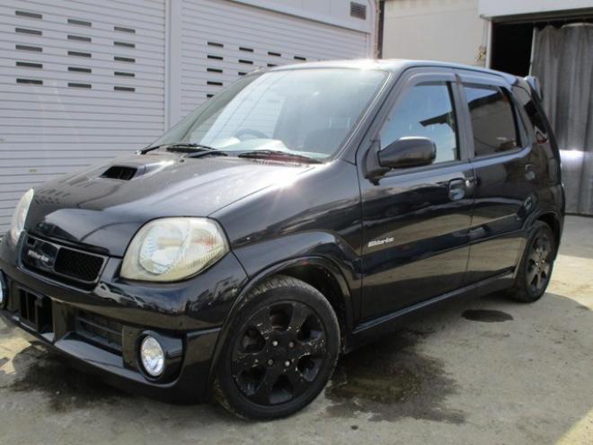 Keiワークス 4WD　ターボ・9.6万キロ・タイミングチェーン・キーレス・社外マフラー 660