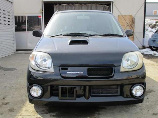 Keiワークス 4WD　ターボ・9.6万キロ・タイミングチェーン・キーレス・社外マフラー 660