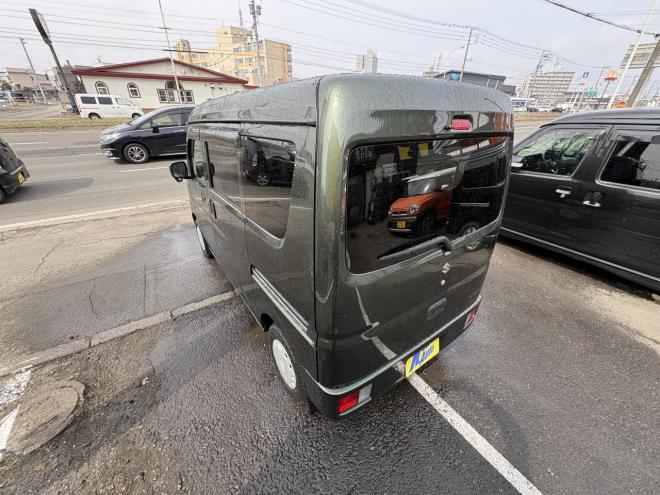 エブリィEVERY 4WD JOIN TURBO　寒冷地仕様 　リアヒーター　TURBO フォグランプ　フルセグナビBluetooth　ETC　AUTOライト　　バイザー　スタットレス　エンジンオイル交換　　ATF交換 4WD 660 ５Dr