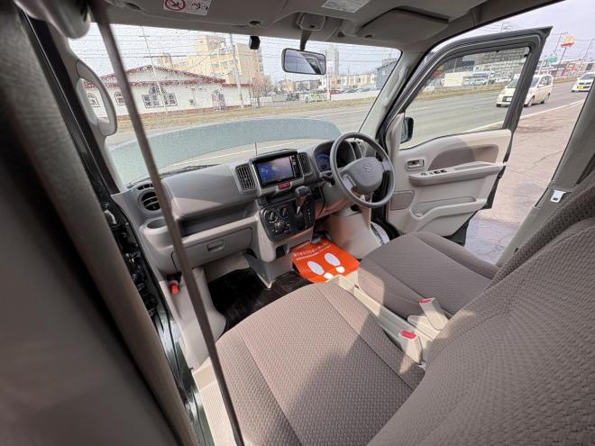 エブリィEVERY 4WD JOIN TURBO　寒冷地仕様 　リアヒーター　TURBO フォグランプ　フルセグナビBluetooth　ETC　AUTOライト　　バイザー　スタットレス　エンジンオイル交換　　ATF交換 4WD 660 ５Dr