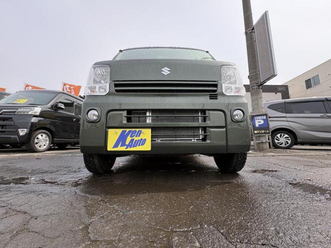 エブリィEVERY 4WD JOIN TURBO　寒冷地仕様 　リアヒーター　TURBO フォグランプ　フルセグナビBluetooth　ETC　AUTOライト　　バイザー　スタットレス　エンジンオイル交換　　ATF交換 4WD 660 ５Dr