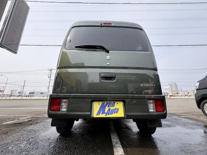 エブリィEVERY 4WD JOIN TURBO　寒冷地仕様 　リアヒーター　TURBO フォグランプ　フルセグナビBluetooth　ETC　AUTOライト　　バイザー　スタットレス　エンジンオイル交換　　ATF交換 4WD 660 ５Dr