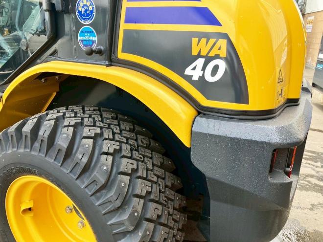 ホイールローダコマツ　未使用　WA40-8　ワンタッチバケツ　建機