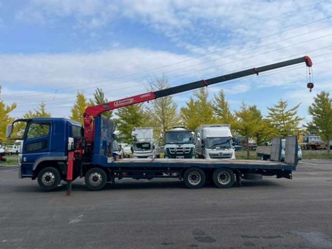 スーパーグレートクレーン付セフティ　QPG-FS60VZ ユニック　 2WD 12800