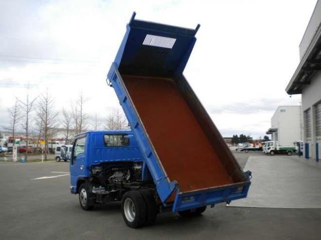 エルフダンプ　TKG-NKS85AD 新明和工業　 4WD 2990