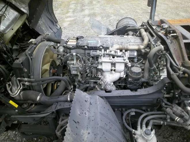 ファイター平ボディコンテナ専用車　QKG-FK62FZ　 2WD 7540