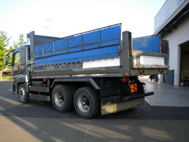 スーパーグレートダンプ QKG-FV60VX 新明和工業　 2WD 12800