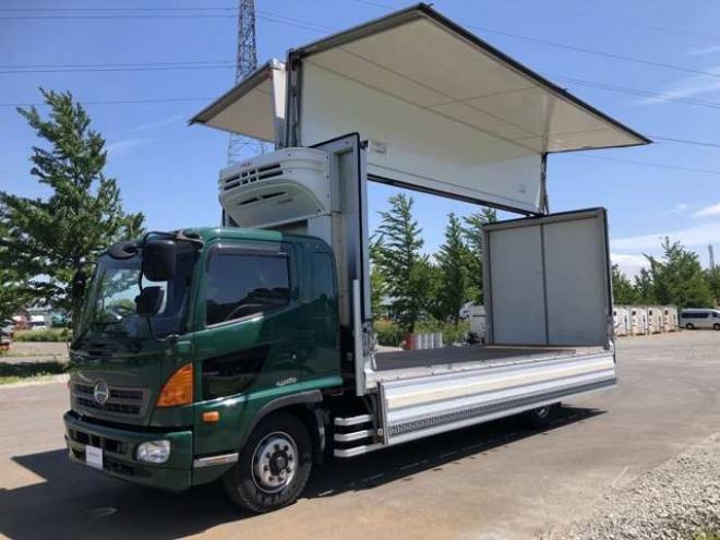 レンジャー冷凍ウイング QKG-FE7JLAG 菱重　 2WD 6400