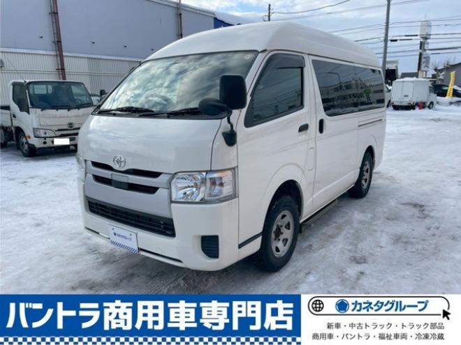 ハイエースバン2.8 ウェルキャブ Bタイプ ロング ディーゼルターボ 4WD　4WD　トヨタセーフティセンス付　オートステップ　リヤヒーター　リヤクーラー 福祉車両 2800