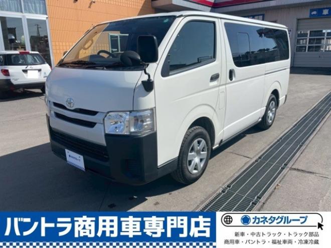 ハイエースバン2.8 DX ロング ディーゼルターボ 4WD　4WD　寒冷地仕様　社外ナビ　バックカメラ 2800