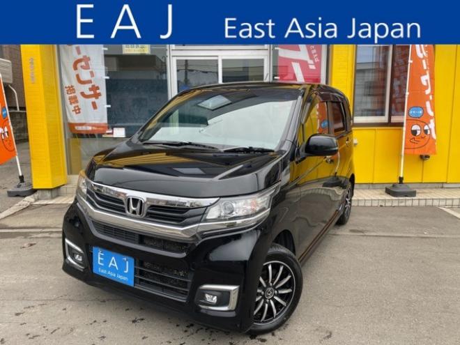 N-WGNカスタムG ターボパッケージ 4WD　1年保証付き/Bluetooth/ナビ・フルセグTV/バックカメラ/純正アルミホイール夏タイヤ装着/アルミホイール付き冬タイヤ付き/純正ETC/純正エンジンスターター/シートヒーター/後期型/車検整備2年付/法定整備/修復歴無し 660