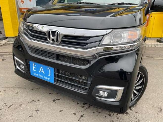 N-WGNカスタムG ターボパッケージ 4WD　1年保証付き/Bluetooth/ナビ・フルセグTV/バックカメラ/純正アルミホイール夏タイヤ装着/アルミホイール付き冬タイヤ付き/純正ETC/純正エンジンスターター/シートヒーター/後期型/車検整備2年付/法定整備/修復歴無し 660