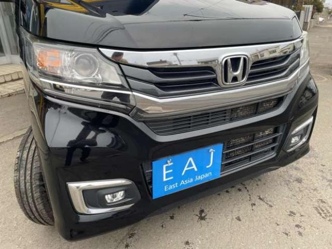 N-WGNカスタムG ターボパッケージ 4WD　1年保証付き/Bluetooth/ナビ・フルセグTV/バックカメラ/純正アルミホイール夏タイヤ装着/アルミホイール付き冬タイヤ付き/純正ETC/純正エンジンスターター/シートヒーター/後期型/車検整備2年付/法定整備/修復歴無し 660