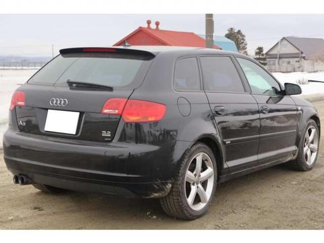 アウディA3スポーツバック 3.2 クワトロ Sライン 4WD　検R8/7　両側シートヒーター　パドルシフト　ETC 正規輸入車 3200