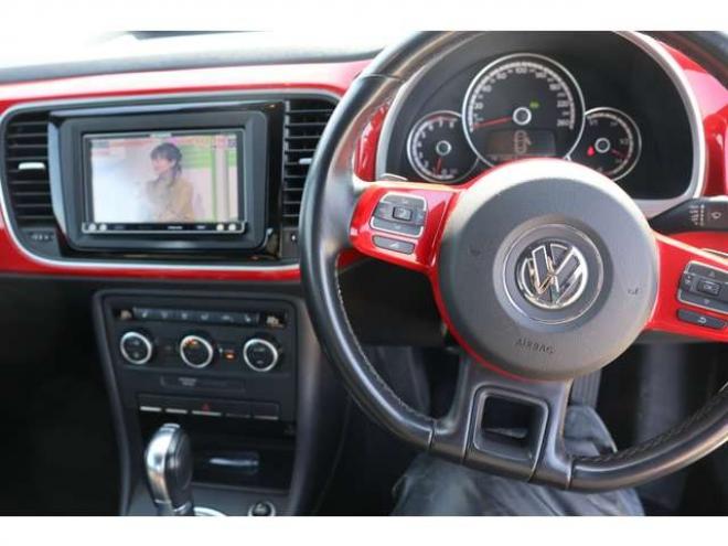 ビートルデザイン レザー パッケージ　検二年　バックモニター　TV 正規輸入車 2WD 1200