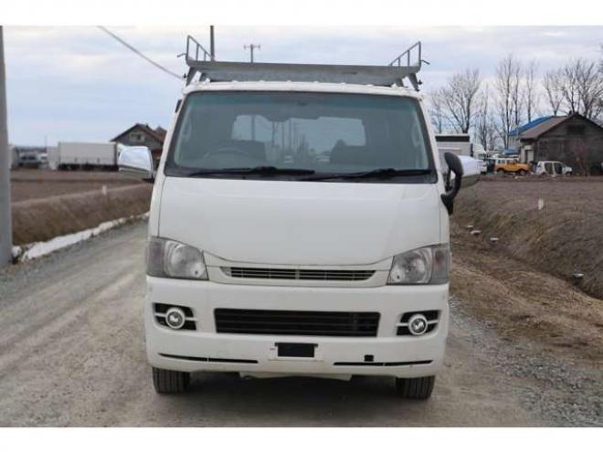 ハイエースバン2.5 スーパーGL ロング ディーゼルターボ 4WD　検1年　ツインバッテリー　黒シートカバー 2500