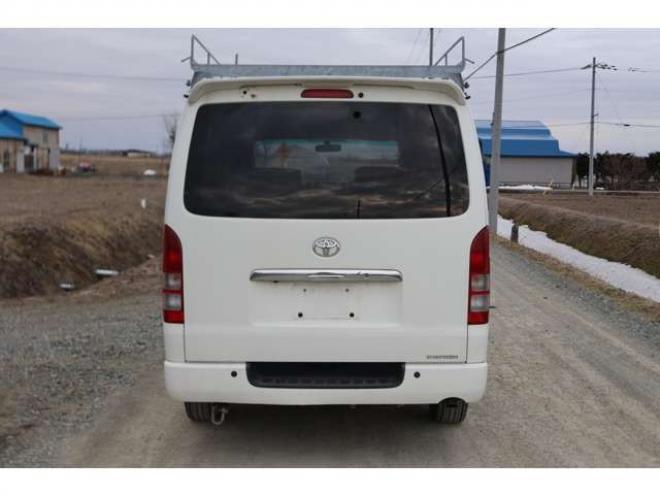 ハイエースバン2.5 スーパーGL ロング ディーゼルターボ 4WD　検1年　ツインバッテリー　黒シートカバー 2500