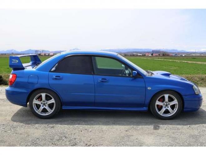 インプレッサ2.0 WRX 2004 Vリミテッド 4WD　検2年　MTターボ　社外マフラー 2000