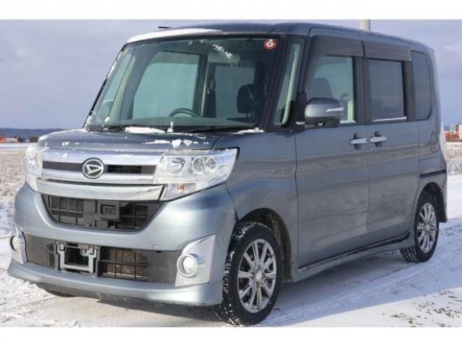 タントカスタム X SA 4WD　検2年　社外ナビ　バックカメラ　両側電動スライドドア　TV　スマートアシスト　自社　ローンカノウ 660