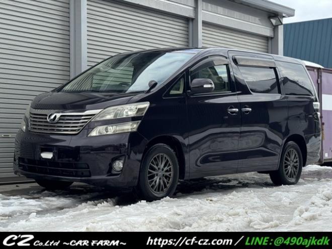 ヴェルファイア2.4 X 4WD　夏冬タイヤ　ナビ　TV　Bカメラ　Bluetooth　Pスライド　Egスターター 2400