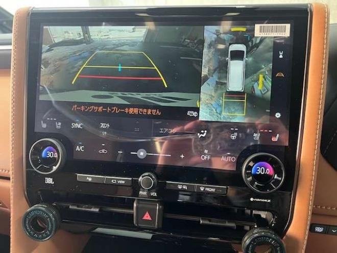 ヴェルファイアハイブリッド 2.5 Zプレミア E-Four 4WD　JBL・14インチ電動後席モニター・サンセットブラウン内装・ユニバーサルステップ・ガラスルーフ・デジタルインナーミラー・パノラミックビューモニターセラミックコーティング・寒冷地仕様 2500