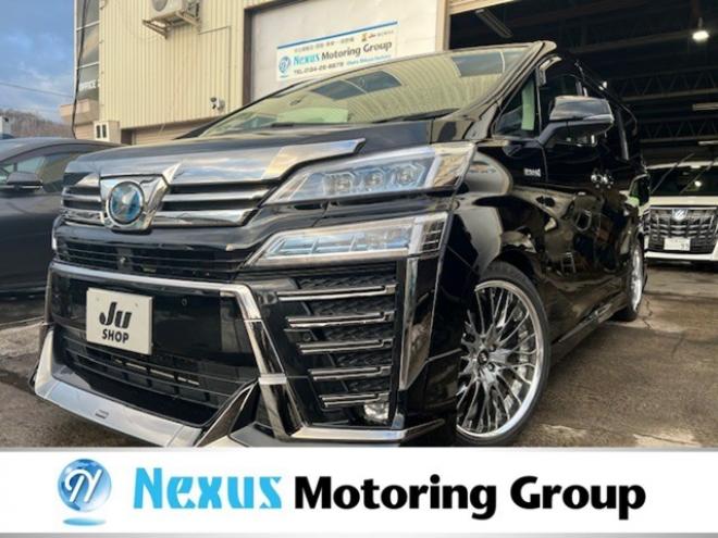 ヴェルファイアハイブリッド 2.5 ZR Gエディション E-Four 4WD　モデリスタエアロ・マフラー・ブリッツ車高調・WORK20インチAW・サンルーフ・JBL・純正エンジンスターター・純正ナビ・純正リアモニター・デジタルインナーミラー・スタッドレスセット・ドラレコ・本州仕入車両 2500