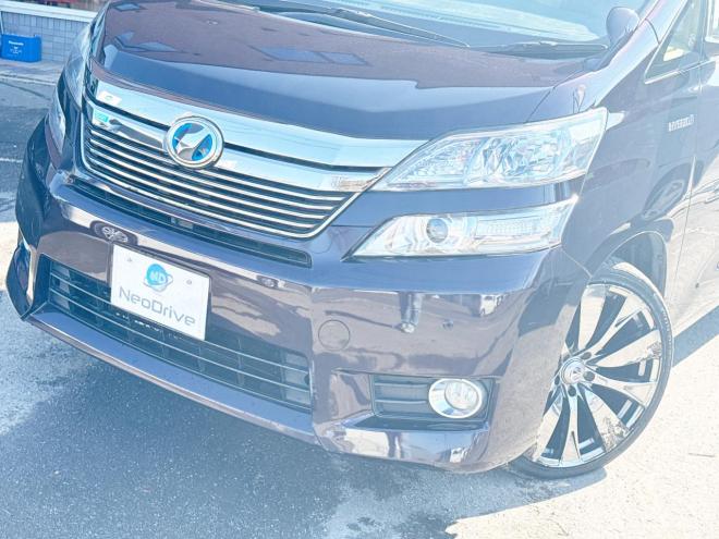 ヴェルファイアハイブリッド2.4X 4WD　ローンが不安な方＜優遇ローン＞　本州仕入　サンルーフ　社外20AW　両側パワスラ 4WD 2400 5Dr