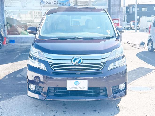 ヴェルファイアハイブリッド2.4X 4WD　ローンが不安な方＜優遇ローン＞　本州仕入　サンルーフ　社外20AW　両側パワスラ 4WD 2400 5Dr