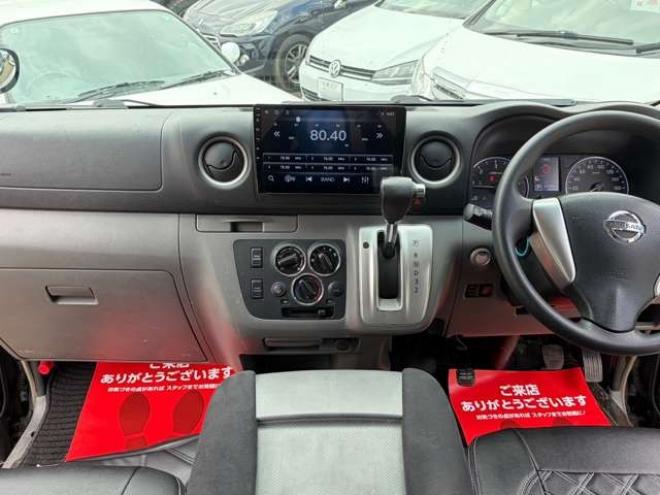 キャラバンNV350 2.5 プレミアムGX ロングボディ ディーゼルターボ 4WD　ナビ　バックカメラ　ETC　パワステ　パワーウィンドウ　キーレスエントリー　エアコン　盗難防止装置　両側スライドドア　フロントフォグランプ 2500