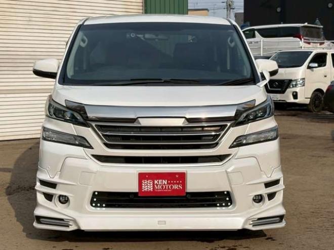 ヴェルファイア2.5 Z 4WD　純正ナビ　TRDエアロ　両側パワスラ　バックカメラ　社外アルミホイール　ETC　車高調　パワステ　パワーウィンドウ　キーレスエントリー　ABS　盗難防止装置　横滑り防止装置　エアコン　3列シート 2500