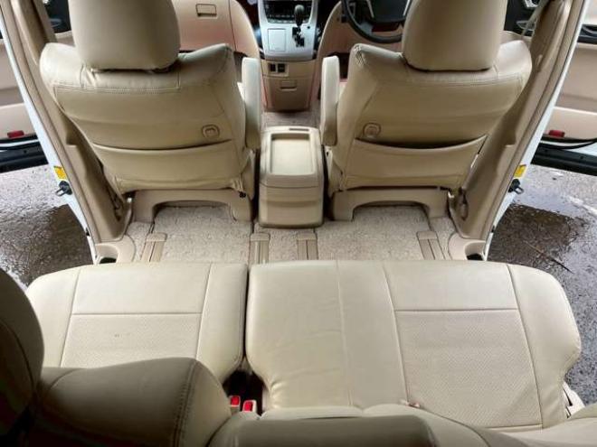 アルファード2.4 240X 4WD　モデリスタエアロ　車高調　ETC　後席モニター　両側電動スライドドア　社外エンジンスターター　パワステ　パワーウィンドウ　純正ナビ　純正アルミ　バックカメラ　キーレスエントリー　3列シート　ABS 2400