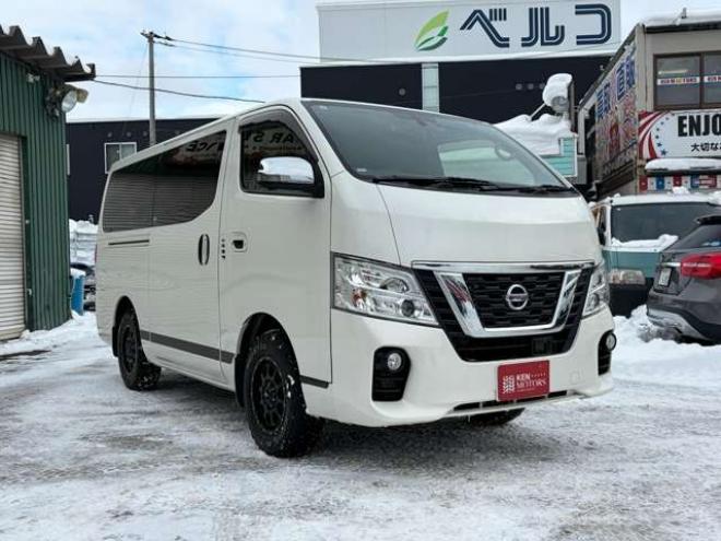 キャラバンNV350 2.5 プレミアムGX ロングボディ ディーゼルターボ 4WD　バックカメラ　エアコン　ドライブレコーダー　ETC　パワステ　パワーウィンドウ　スマートキー　キーレス　片側スライドドア 2500