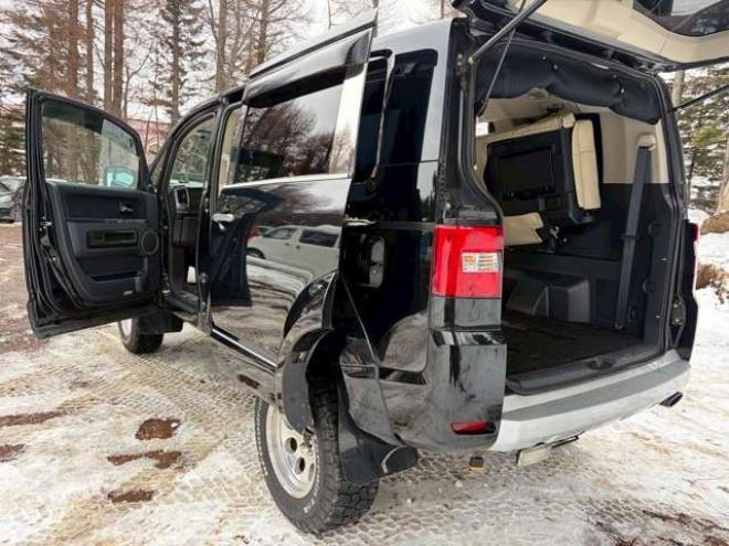 デリカD：5 2.4 G パワーパッケージ 4WD　リフトアップ　両側パワースライドドア　社外ナビ　バックカメラ　フロントカメラ　リアパワーゲート　後席モニター　パワステ　パワーウィンドウ　ABS　キーレスエントリー 2400