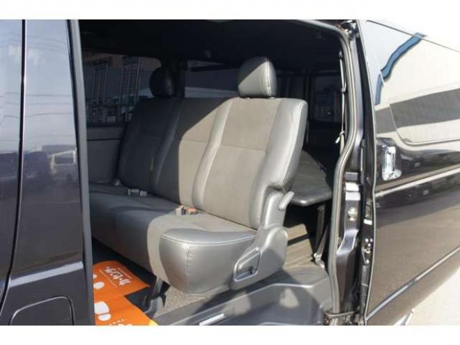 ハイエースバン2.8 スーパーGL ダークプライムII ロングボディ ディーゼルターボ 4WD　415COBRA　クリーンルック3Fスポ&BY2ボンネット&ステージ2ルーフスポ&バッドラッカーIII17インチAW&フラットベッドキット　ヨコハマPARADA17インチ　デジタルインナー　パノラマモニター　両側パワースライドドア 2800