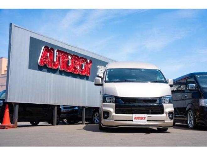 ハイエースバン2.8ダークプライム マルチロールトランスポータータイプIIロング ディーゼルターボ4WD　モデリスタフルエアロ・415COBRAバッドラッカー18インチAW・純正SDナビTV・Bカメラ・両側パワスラ・LEDライト・スマキー・AC100V・ベッドキット・エンスタ 2800