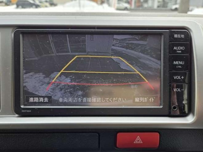 ハイエース2.7 GL ロング ミドルルーフ 4WD　寒冷地仕様　10人乗り　リアヒーター&クーラー　プッシュスタート　スマートキー　横滑り防止　オートライト　バックカメラ　純正ナビ　ワンセグTV　Bluetooth　CD/DVD　FM/AM　電動格納ミラー　ETC 2700