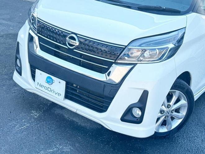 デイズルークス660ハイウェイスターXターボ 4WD　ローンが不安な方＜優遇ローン＞　寒冷地仕様　ワンオーナー　純正ナビTV 4WD 660 5Dr