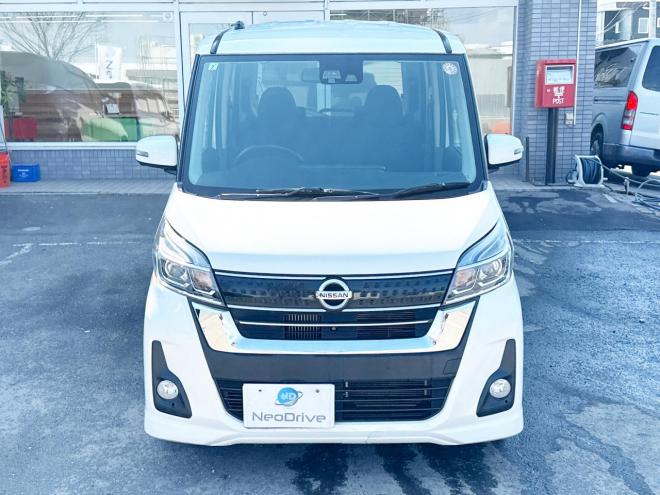 デイズルークス660ハイウェイスターXターボ 4WD　ローンが不安な方＜優遇ローン＞　寒冷地仕様　ワンオーナー　純正ナビTV 4WD 660 5Dr