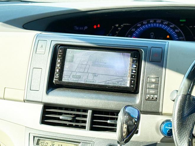 エスティマハイブリッドハイブリッド2.4X 4WD　ローンが不安な方＜優遇ローン＞　本州仕入　寒冷地仕様 フルエアロ　社外ナビ 4WD 2400 5Dr