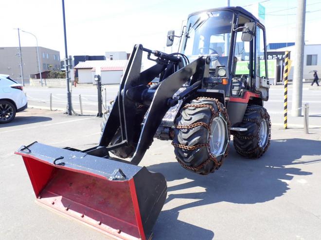 ホイールローダ苫小牧ヤード