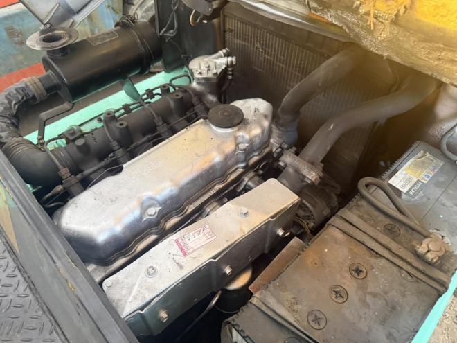 フォークリフト全塗装済！三菱 FD20 2トンディーゼル ダブルタイヤ